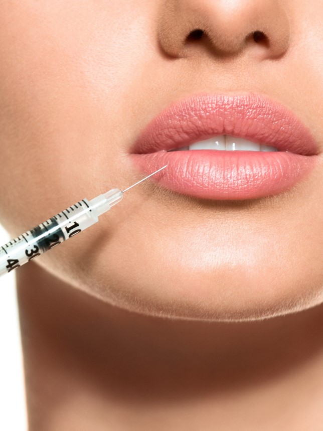 Lip enhancement treatment at Aesthetics by B